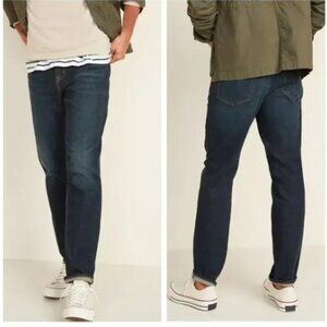 Old Navy Men’s Built in Flex Athletic Tapered Leg Jeans Size‎ 33 NWOT